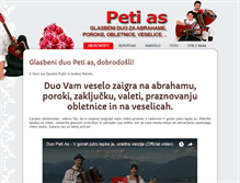 Tablet Screenshot of peti-as.com